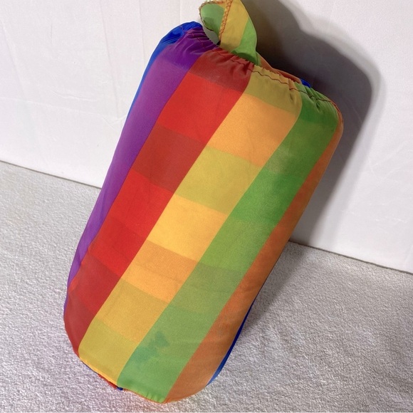 Vintage Rainbow Striped Sleeping Bag - Picture 7 of 14